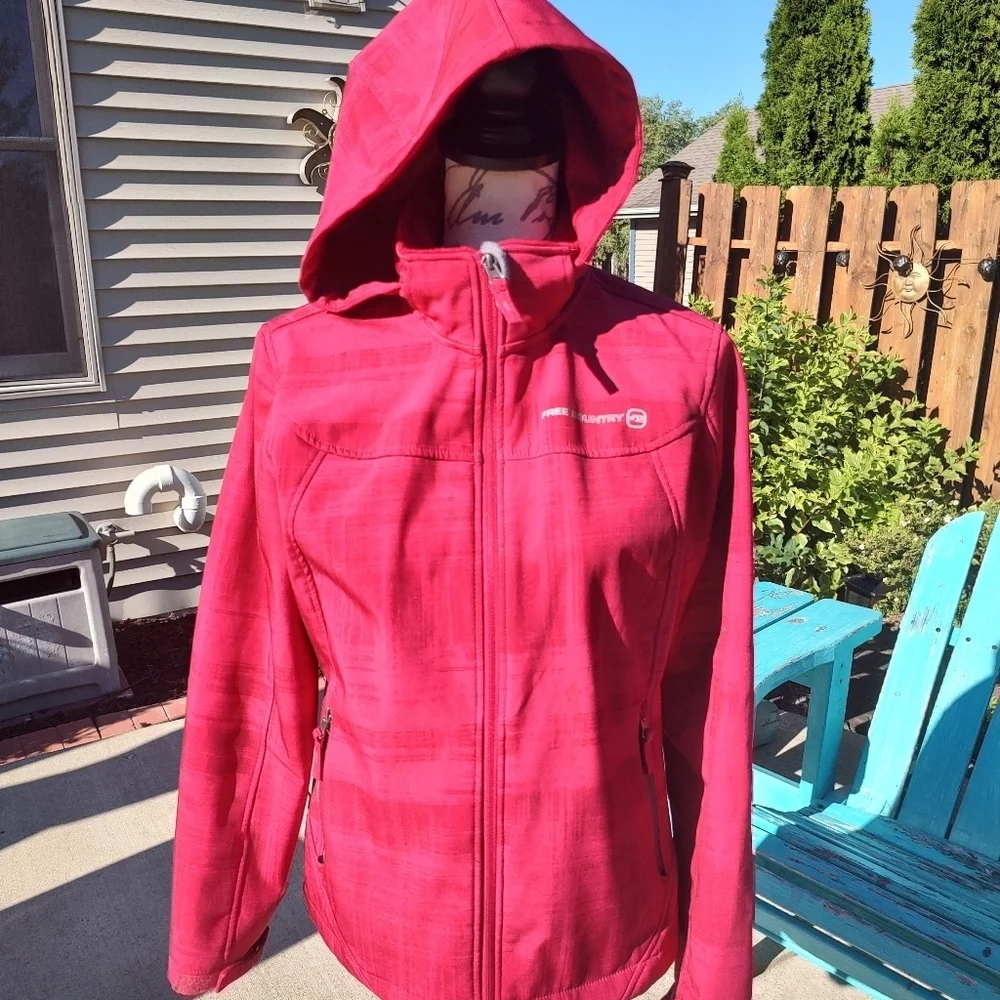 Free Country Small Winter Hooded Coat!